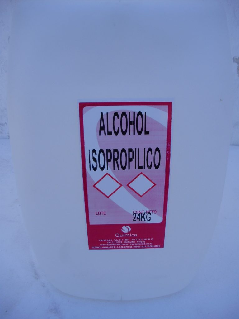 ALCOHOL ISOPROPILICO Química SA ALCOHOL ISOPROPILICO Química SA